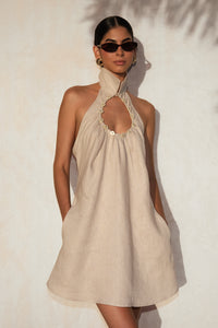 LORETTI LINEN DRESS